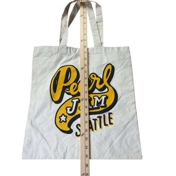 Pearl Jam Seattle Tote Bag 15.5" x 15.5" - Picture 3 of 5